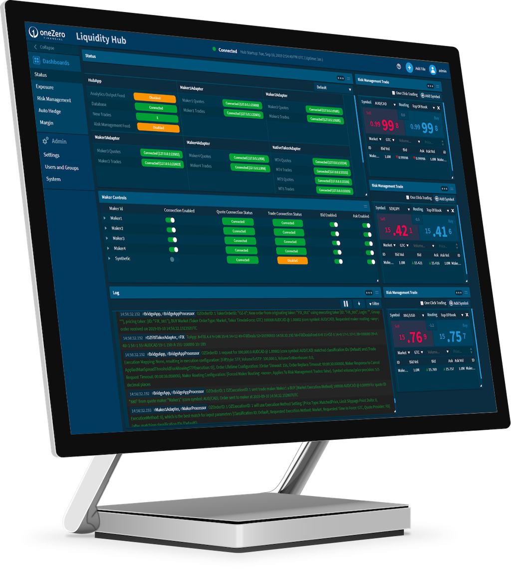 Liquidity Hub is a technology platform with a full suite of operations and execution tools